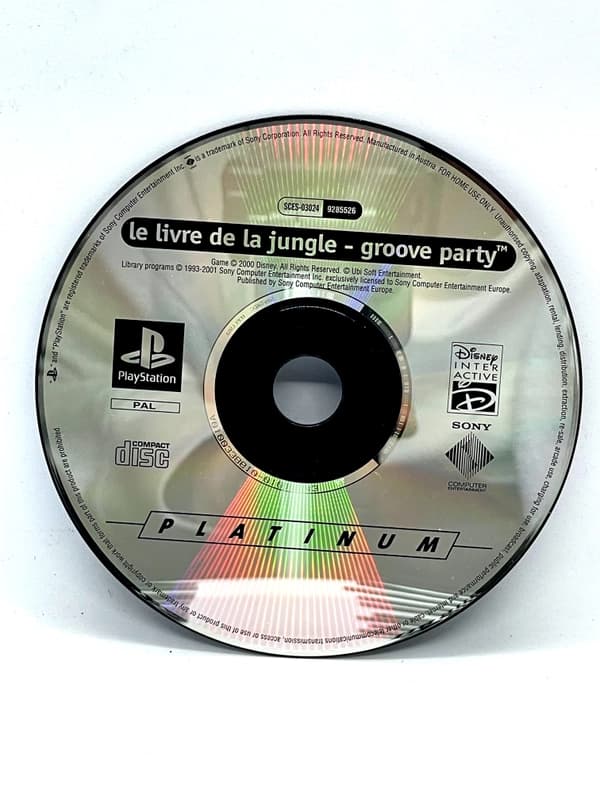 Jungle Book - Groove Party PS1 PSX (game only)