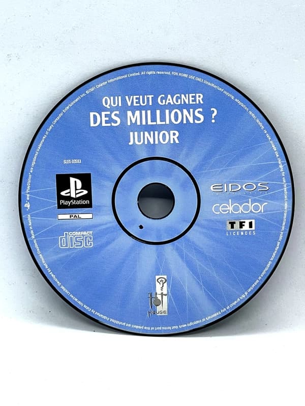 Qui Veut Gagner Des Millions Junior (FR) PS1 PSX (game only)