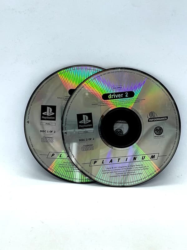 Driver 2 PS1 PSX (game only)