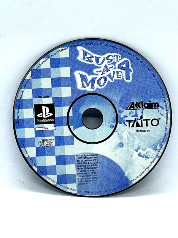 Bust-a-Move 4 PS1 PSX (game only)