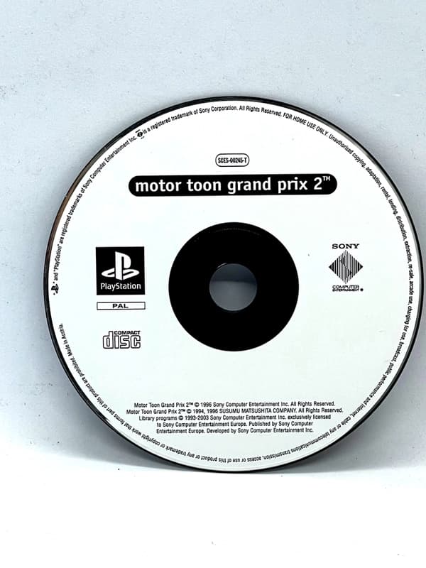 Motor Toon Grand Prix 2 PS1 PSX (game only)