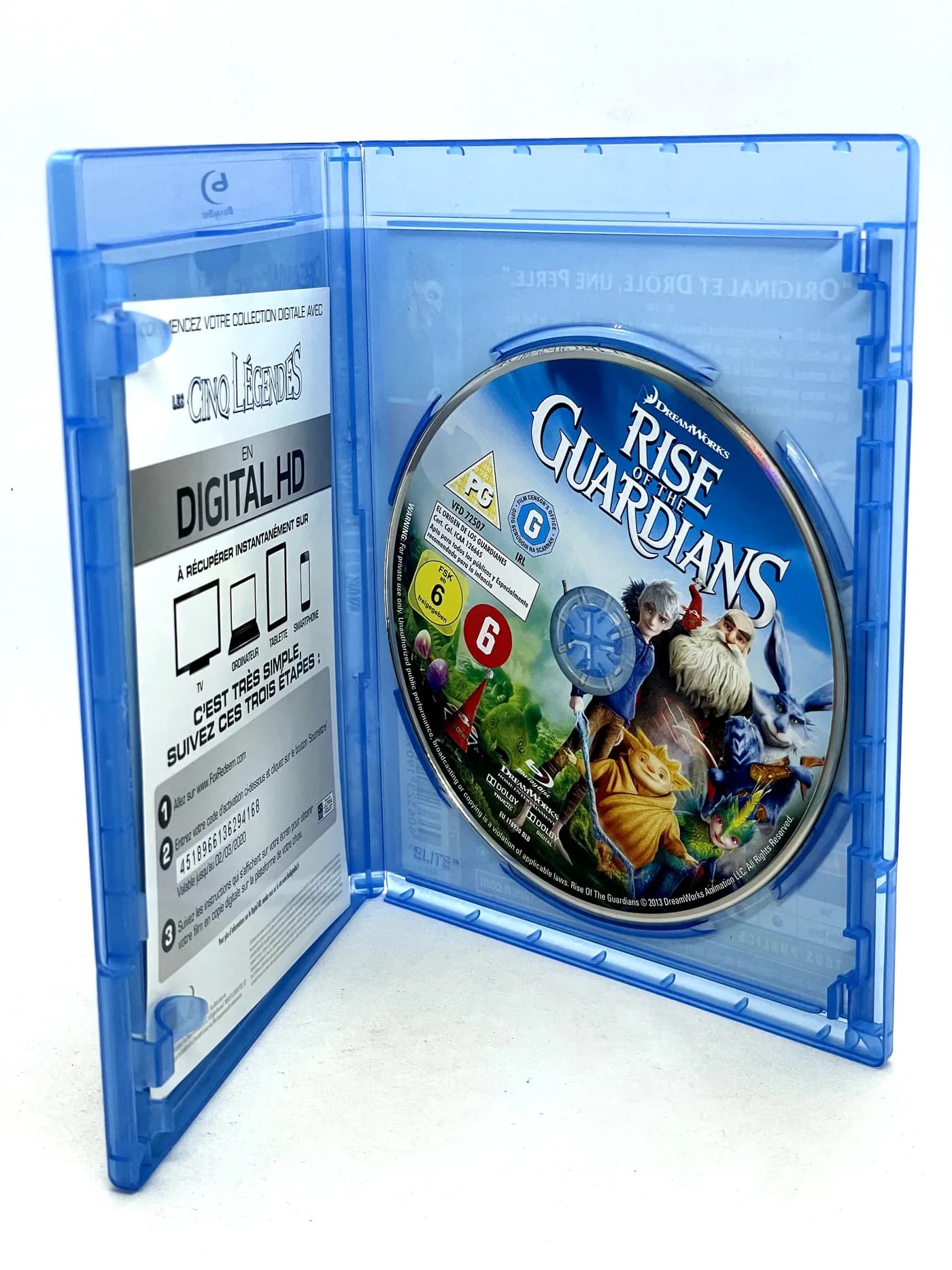 Rise of the Guardians Blu-Ray