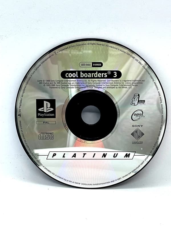 Cool Boarders 3 PS1 PSX (game only)