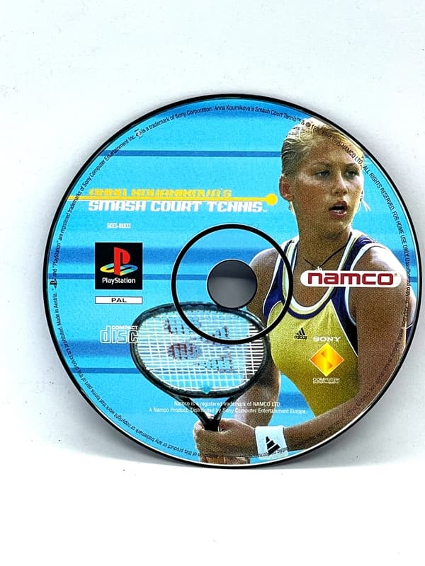 Anna Kournikova's Smash Court Tennis PS1 PSX (game only)