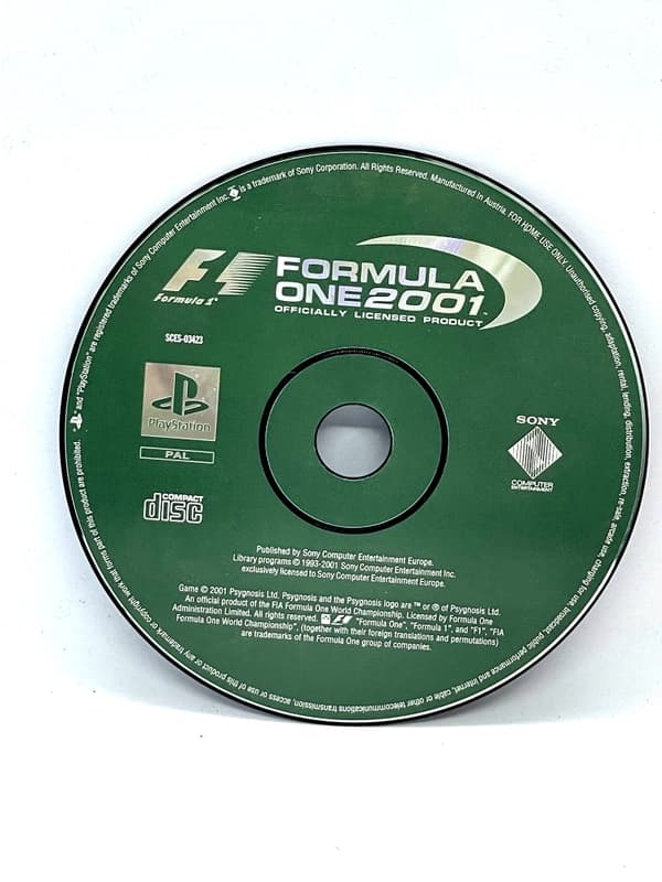 Formula One 2001 PS1 PSX (game only)