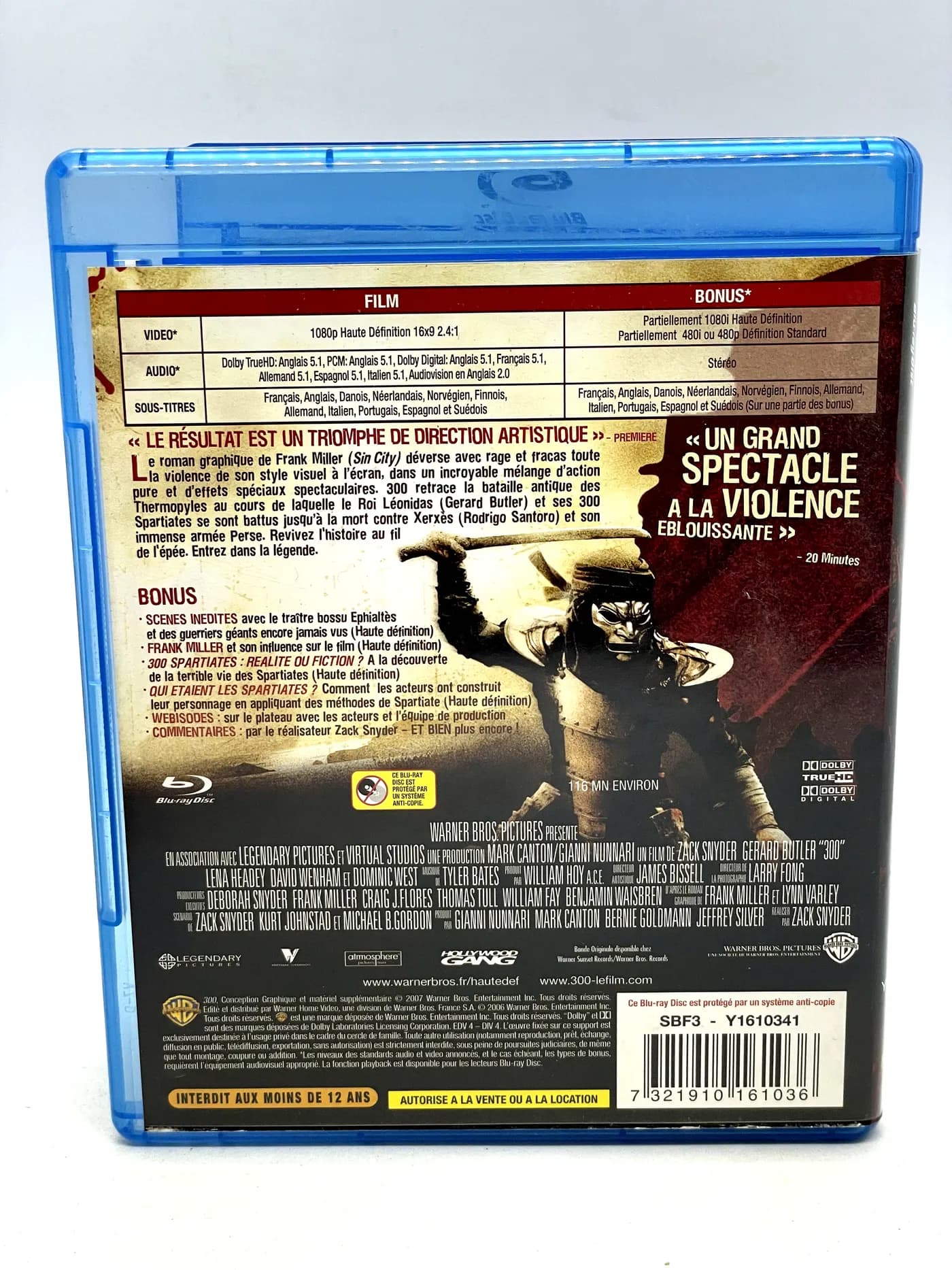 300 Blu-Ray