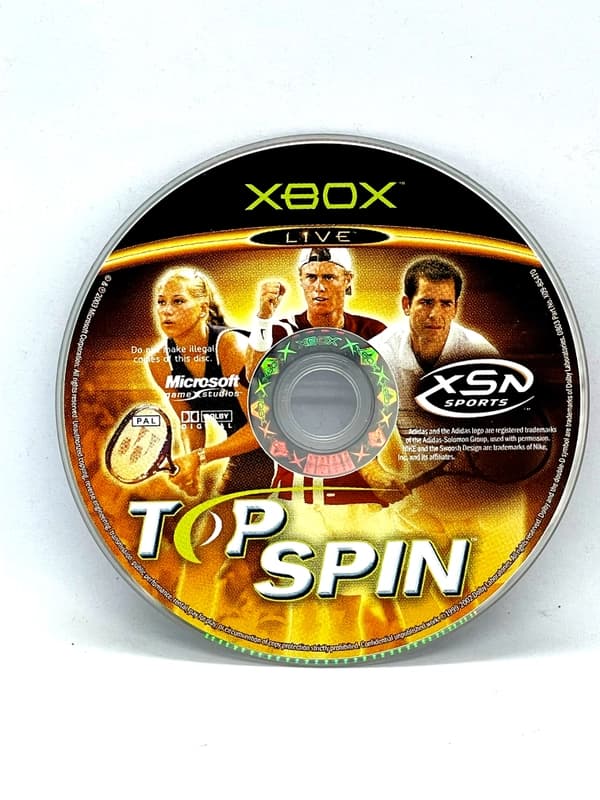 Top Spin Xbox (game only)