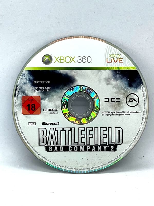 Battlefield Bad Company 2 Xbox 360 (game only)