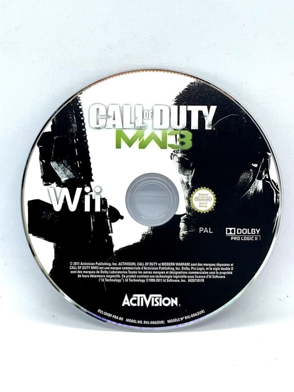 Call of Duty Modern Warfare 3 Nintendo Wii (game only)
