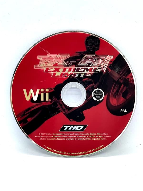 MX vs ATV Extreme Limite Nintendo Wii (game only)