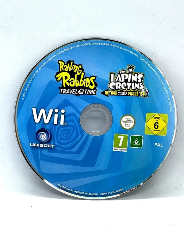 Raving Rabbids Travel in Time Nintendo Wii (game only)