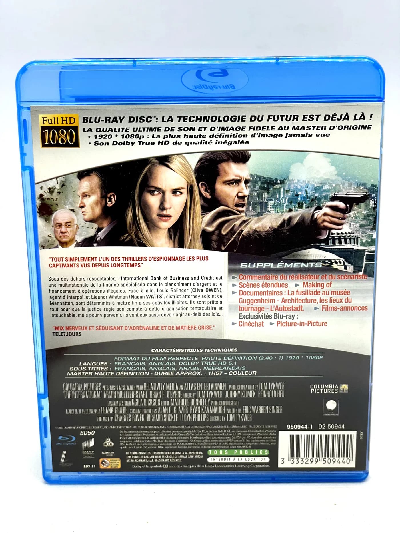 The International Blu-Ray