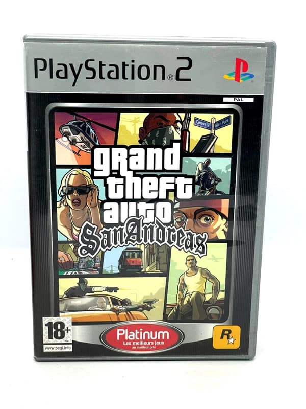 Grand Theft Auto San Andreas PS2