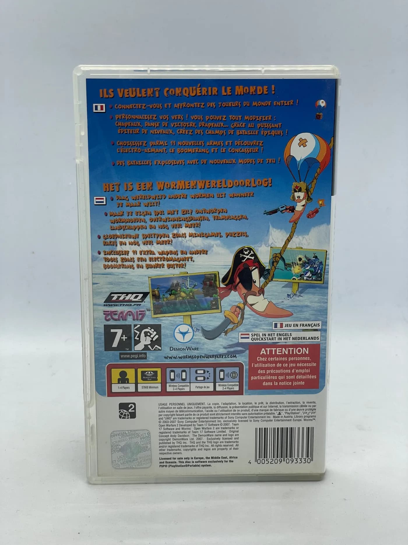 Worms Open Warfare 2 PSP