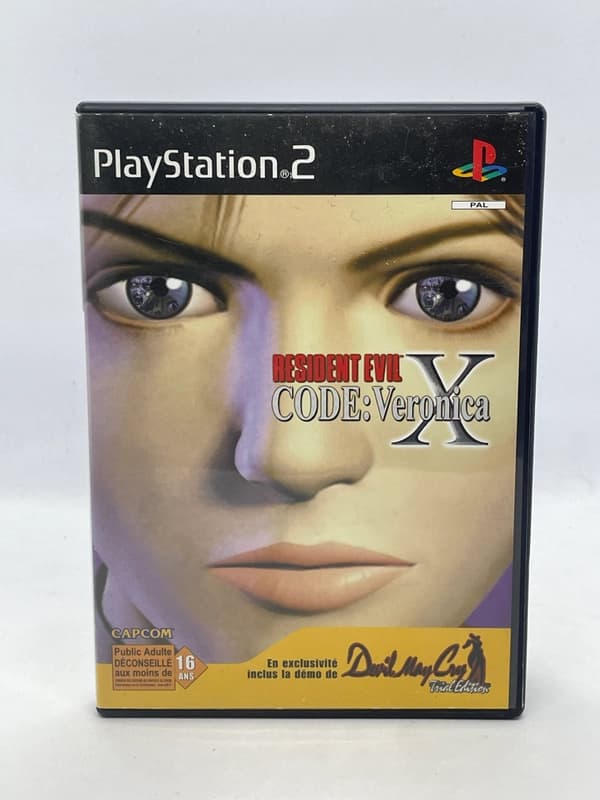 Resident Evil Code Veronica X PS2 + Devil May Cry Demo