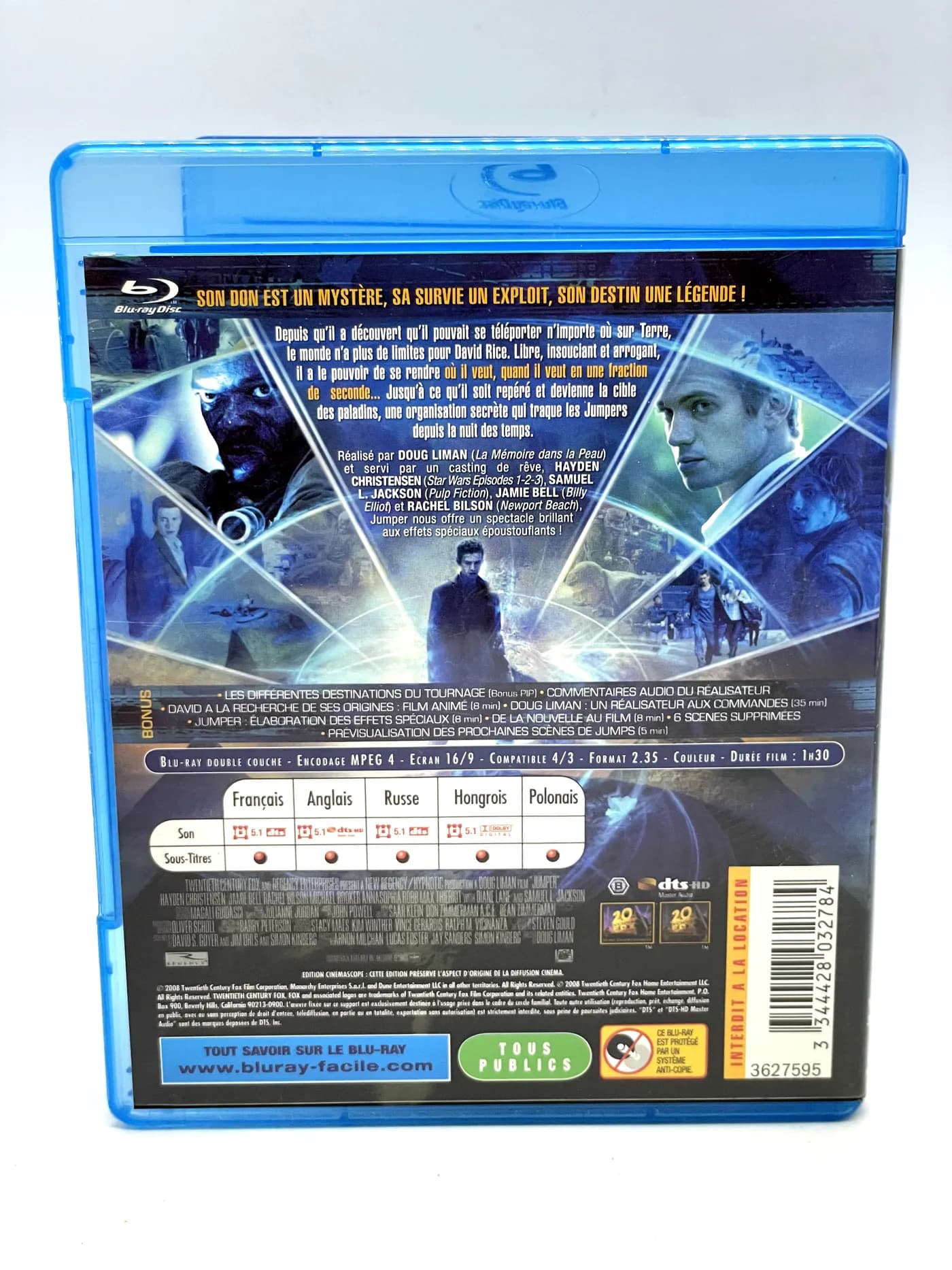 Jumper Blu-Ray
