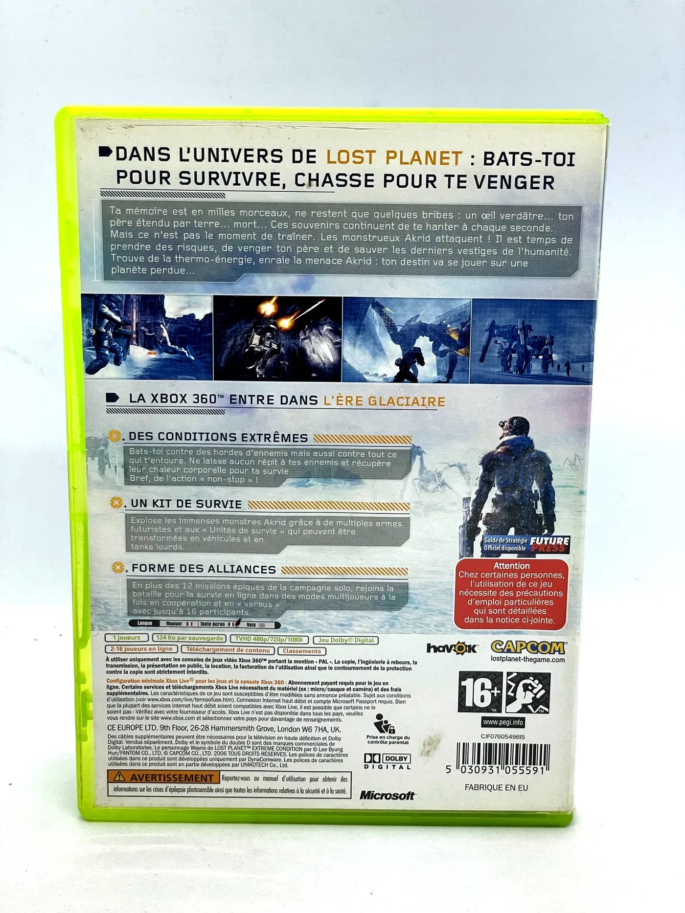 Lost Planet Xbox 360