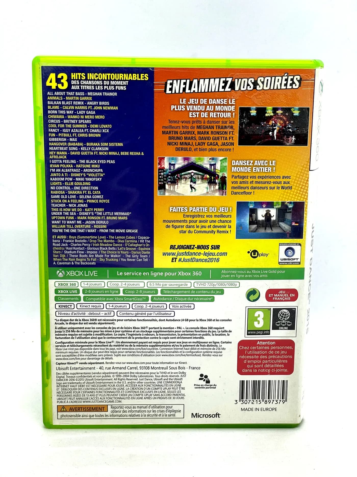 Just Dance 2016 Xbox 360