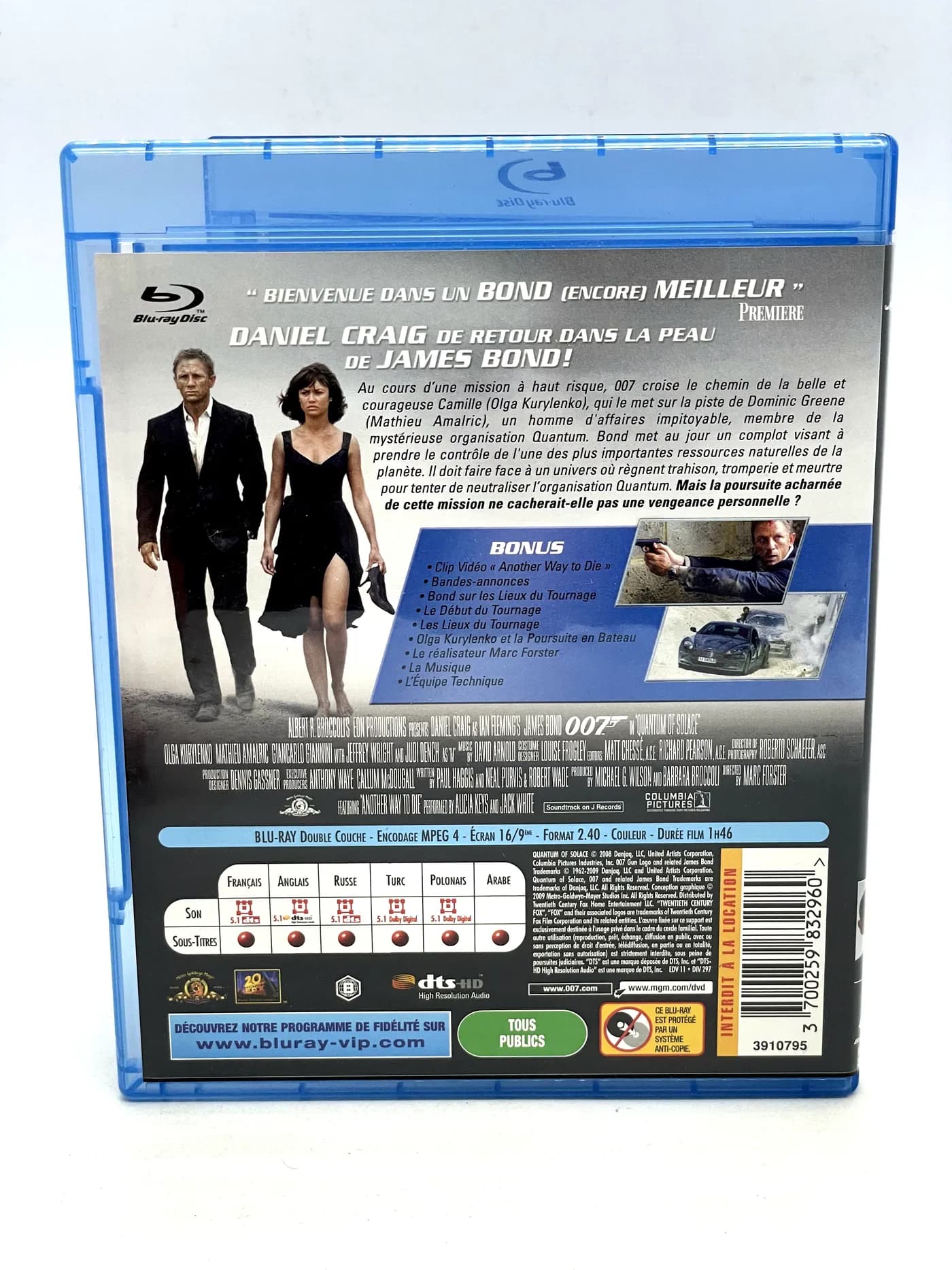 007 Quantum of Solace Blu-Ray