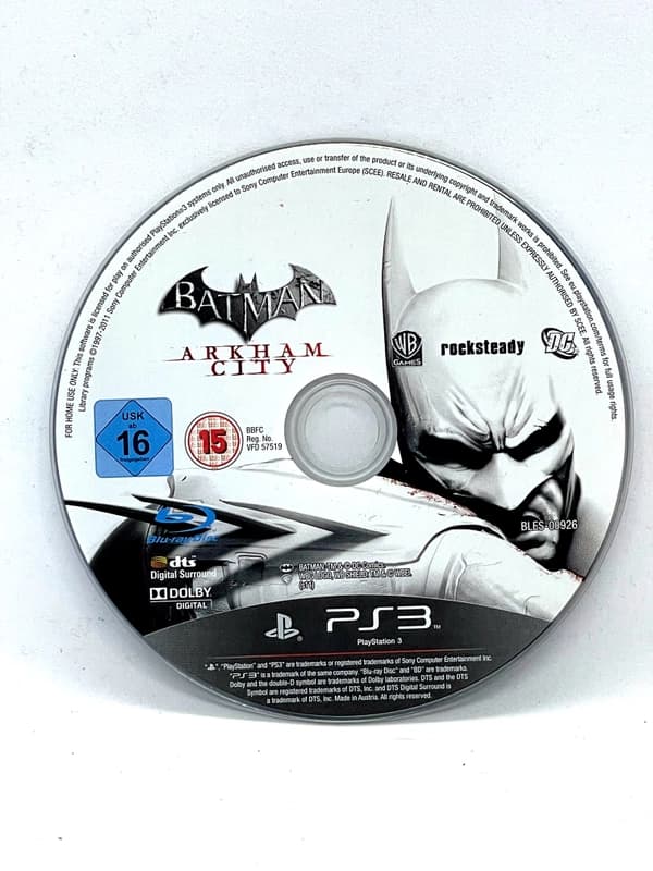 Batman Arkham City PS3 (game only)