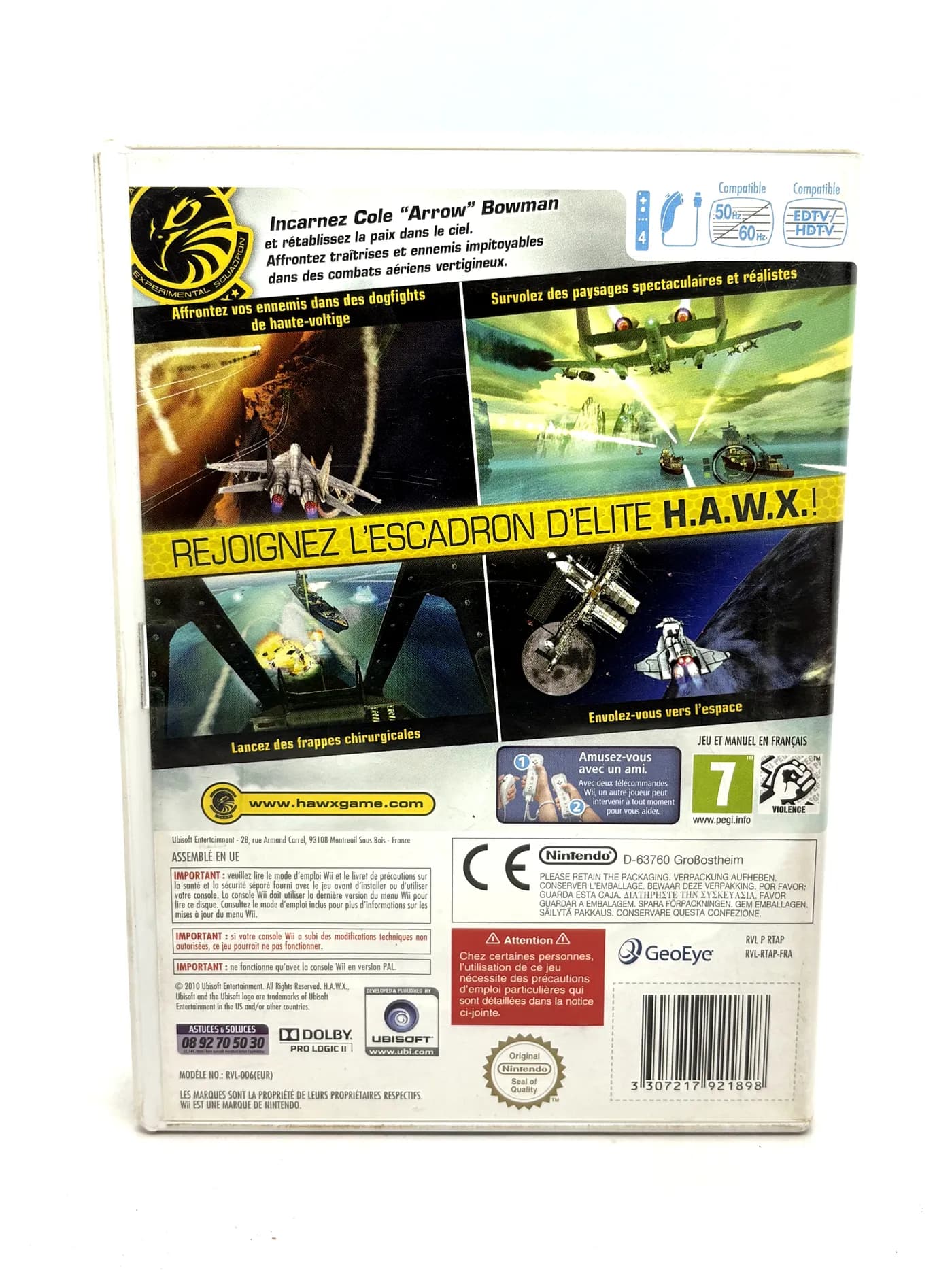 Tom Clancy's H.A.W.X. 2 Nintendo Wii