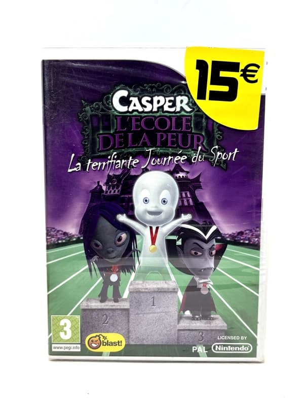Casper's Scare School Spooky Sports Day Nintendo Wii (New and Sealed)