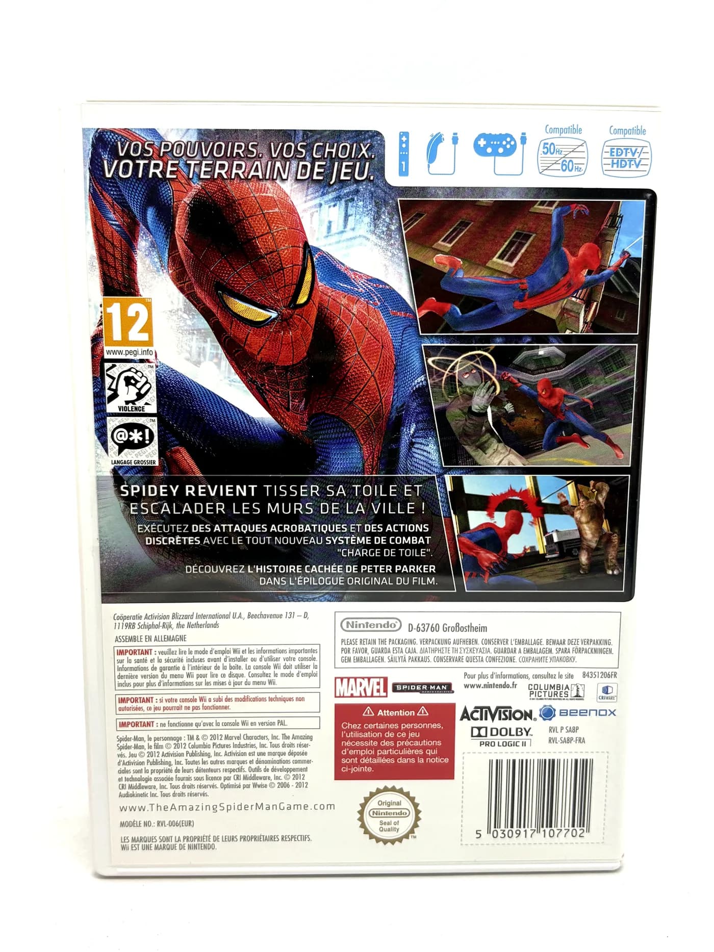 The Amazing Spider-Man Nintendo Wii