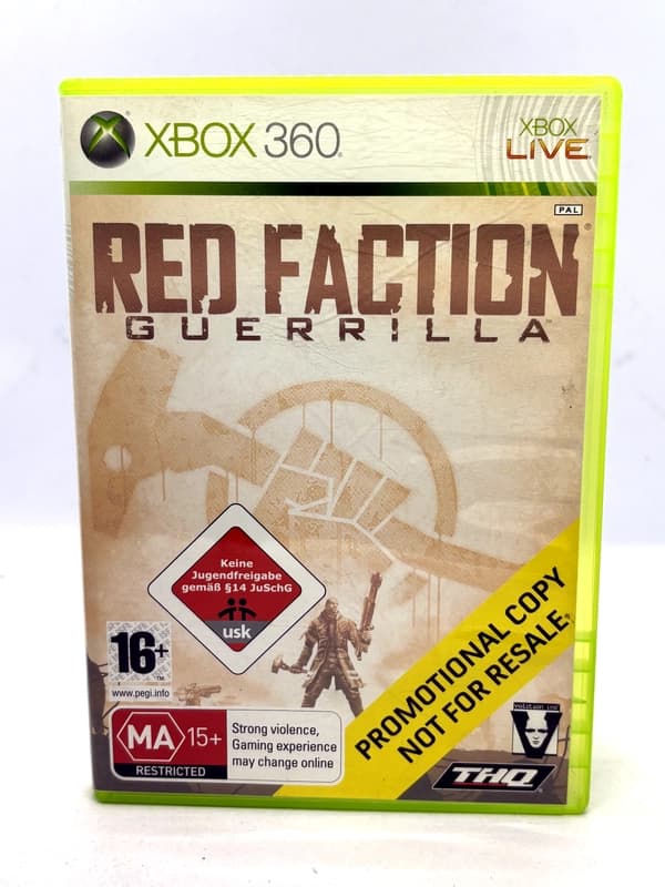 Red Faction Guerilla PROMO Xbox 360