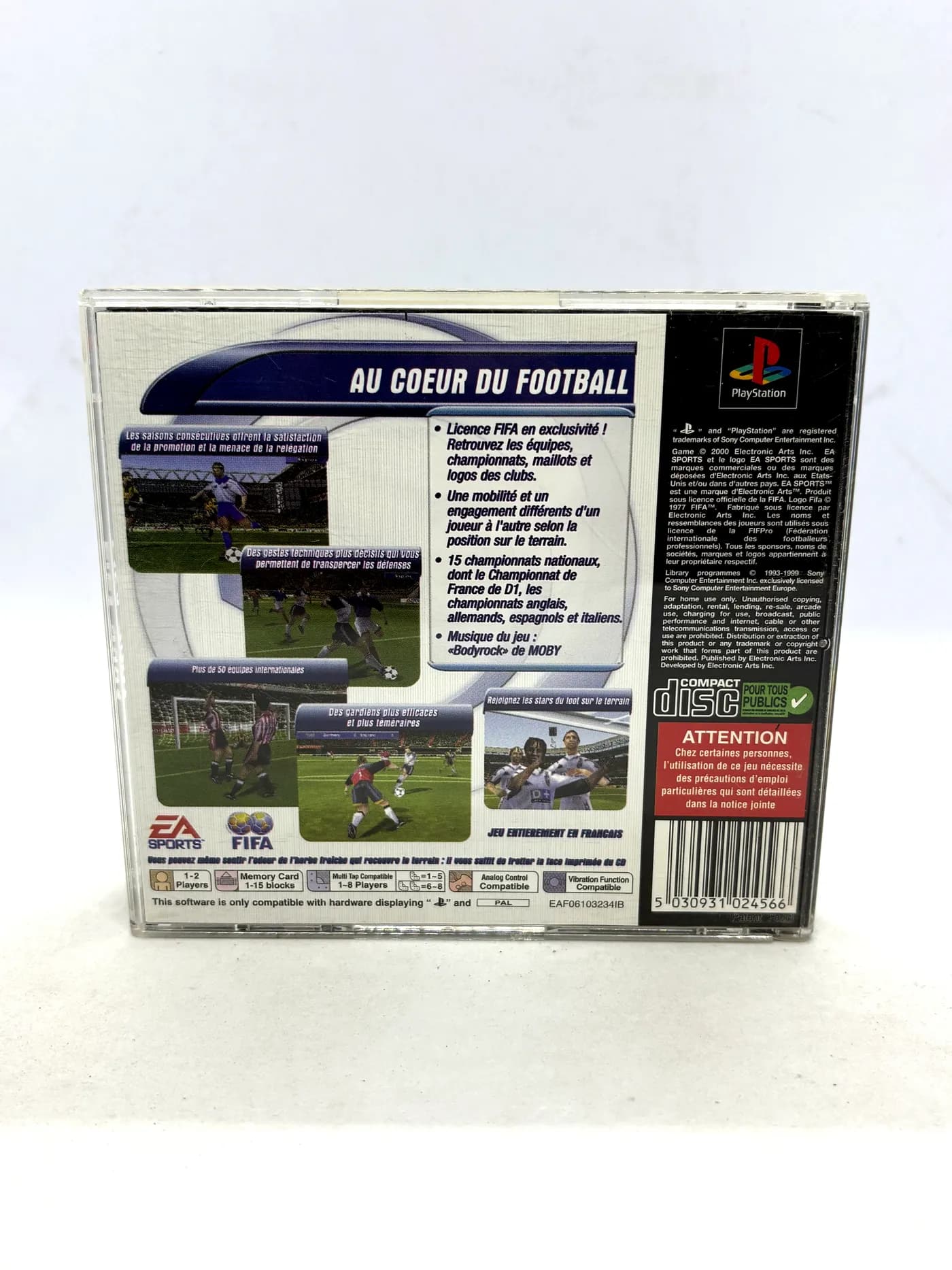 FIFA 2001 PS1 PSX (FR)