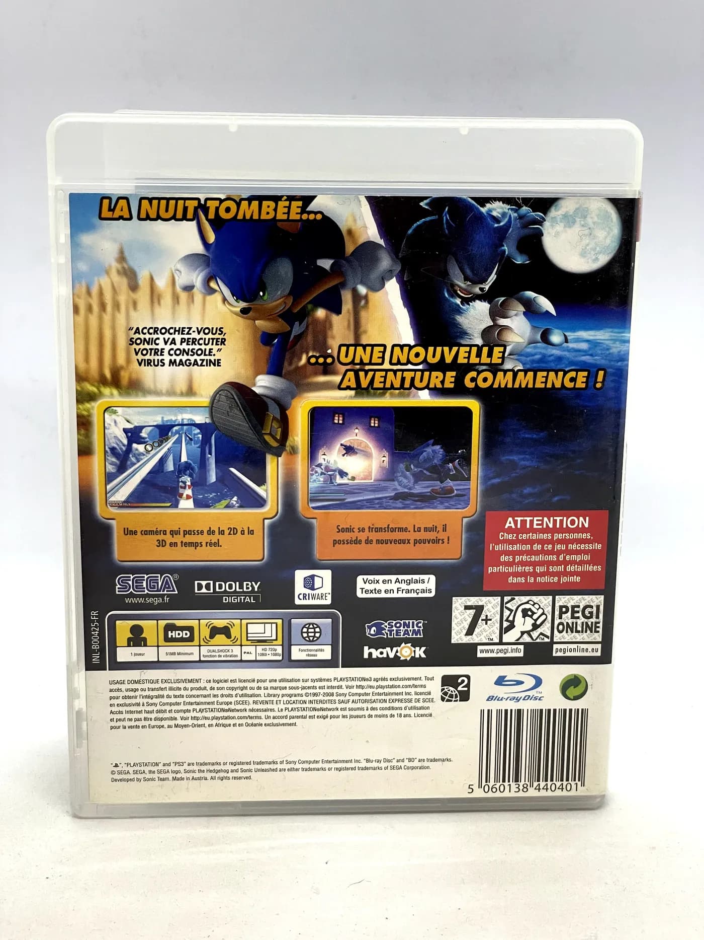 Sonic Unleashed PS3