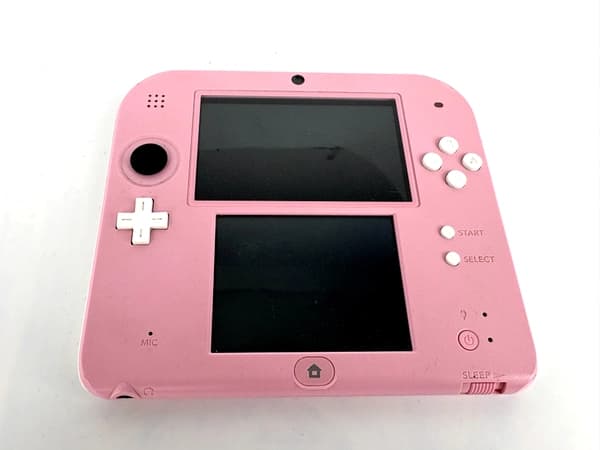 Nintendo 2DS Pink Console + Charger Set