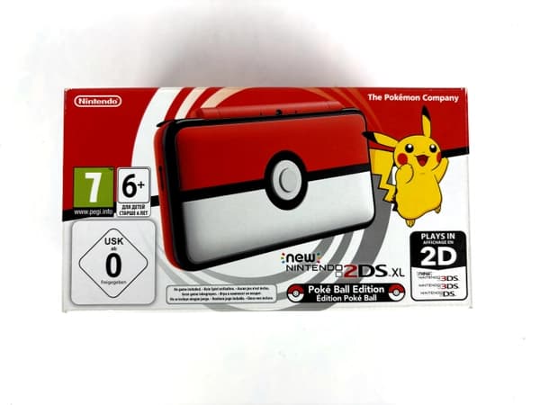 Nintendo New 2DS XL Pokeball Edition Console Complete