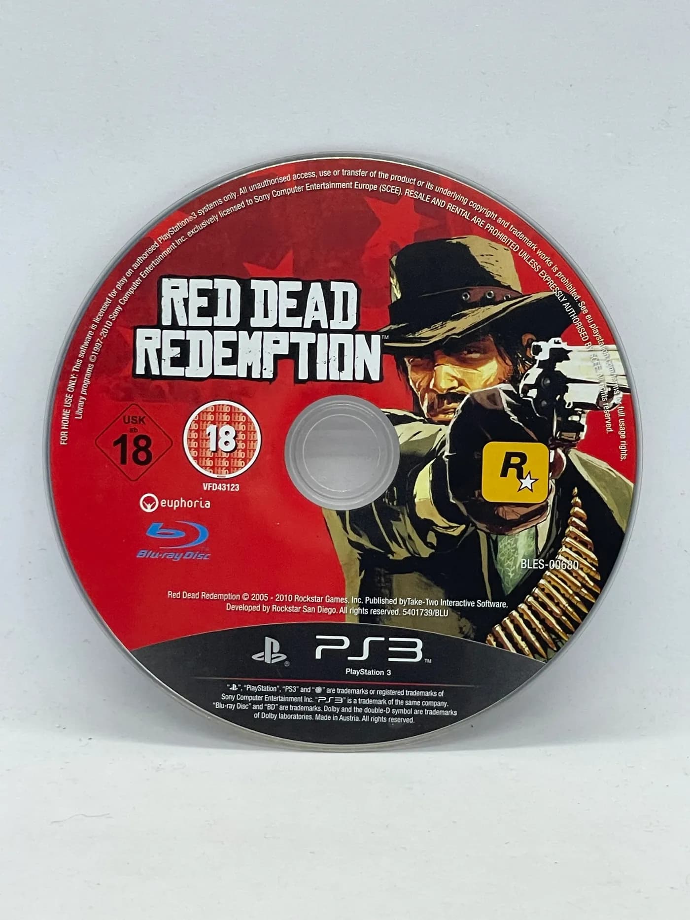 Red Read Redemption PS3 (game only)