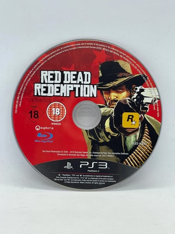 Red Read Redemption PS3 (game only)