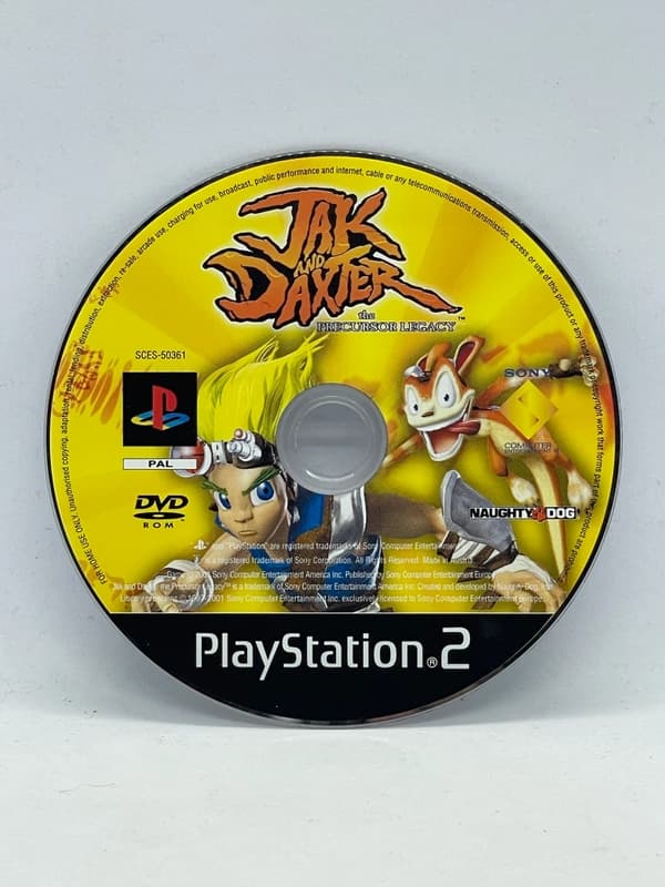 Jak and Daxter The Precursor Legacy PS2 (game only)