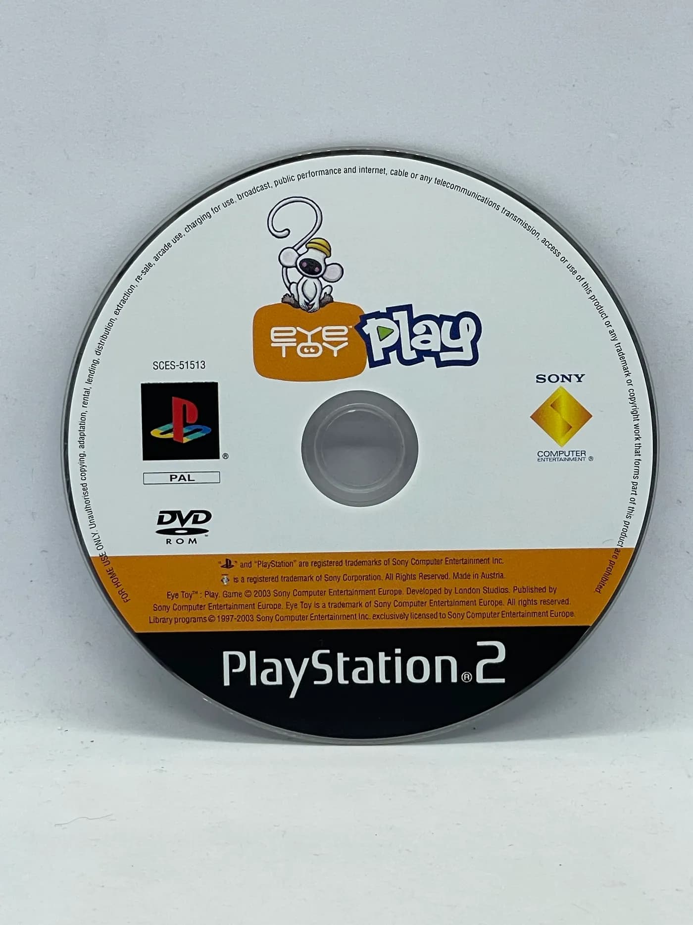 EyeToy Play PS2 (sama gra)