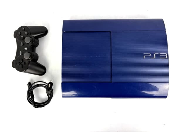 PlayStation 3 Blue Azurite CECH-4204C 500GB Console Set