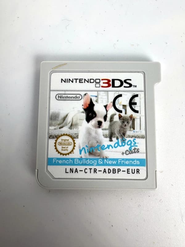 Nintendogs + cats French Bulldog & New Friends Nintendo 3DS (game only)