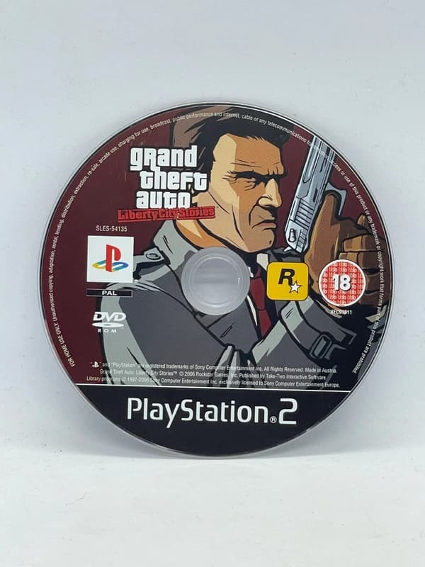 Grand Theft Auto Liberty City Stories PS2 (sama gra)