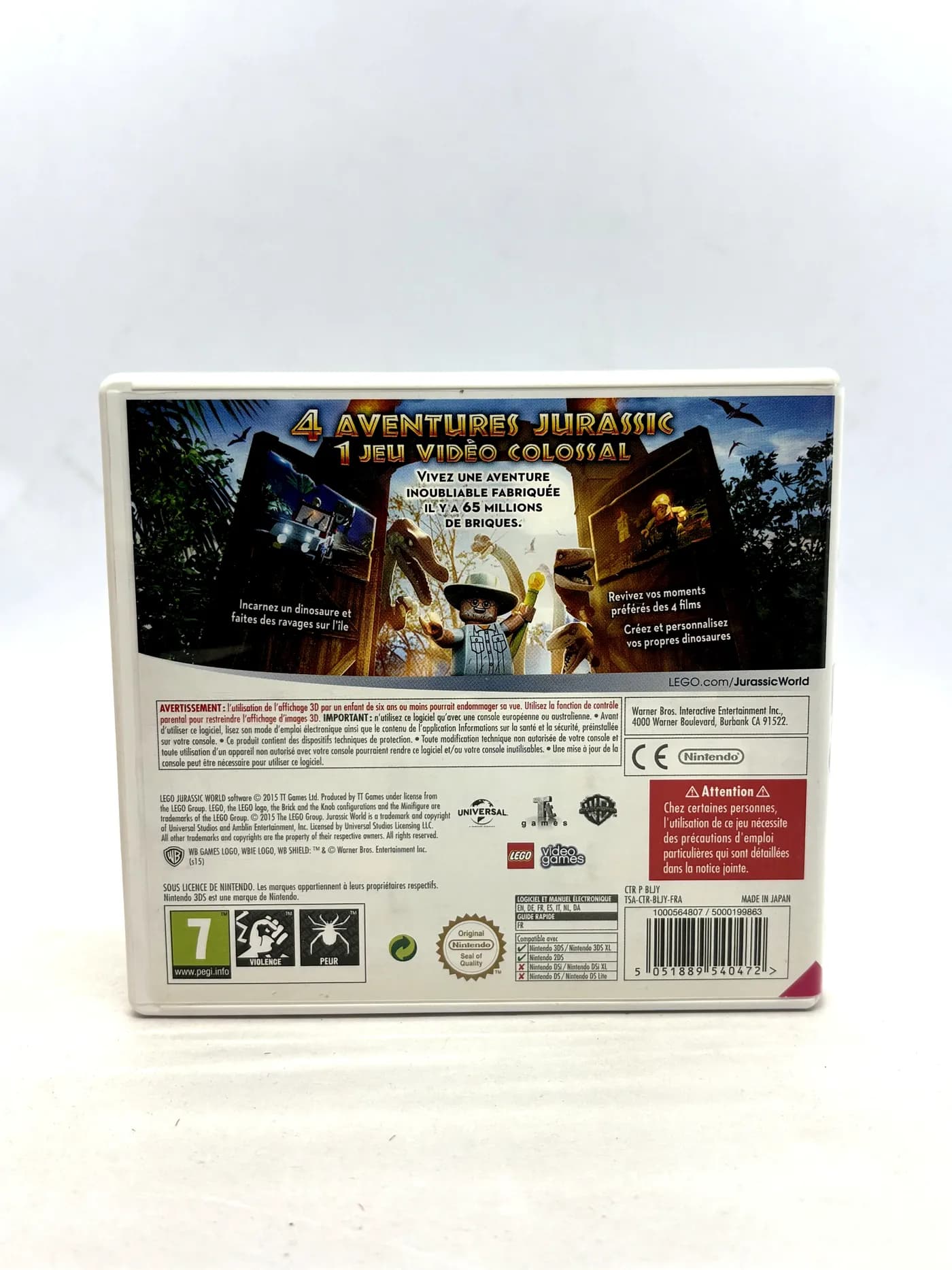 LEGO Jurassic World Nintendo 3DS