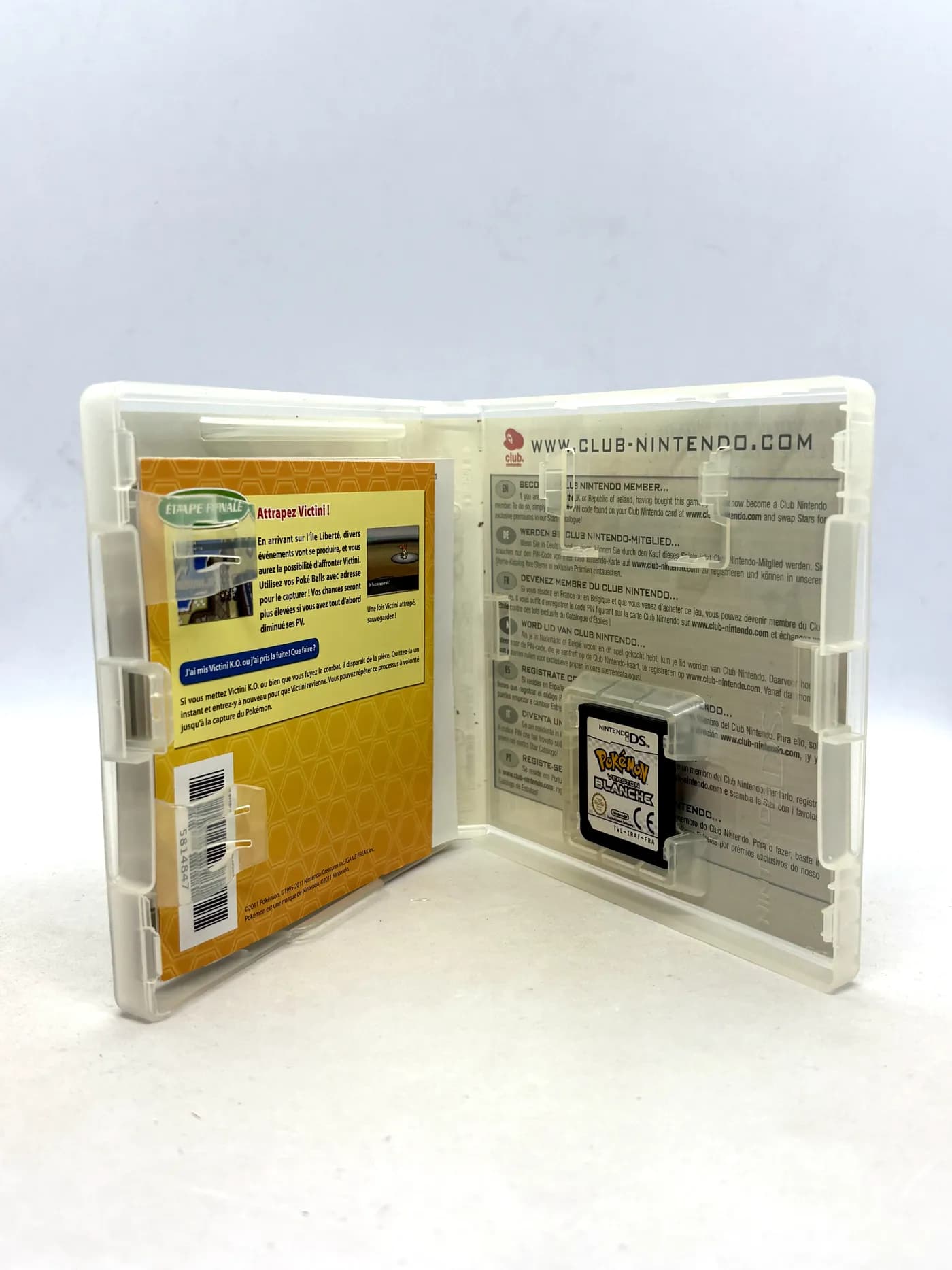 Pokemon White Nintendo DS (FR)