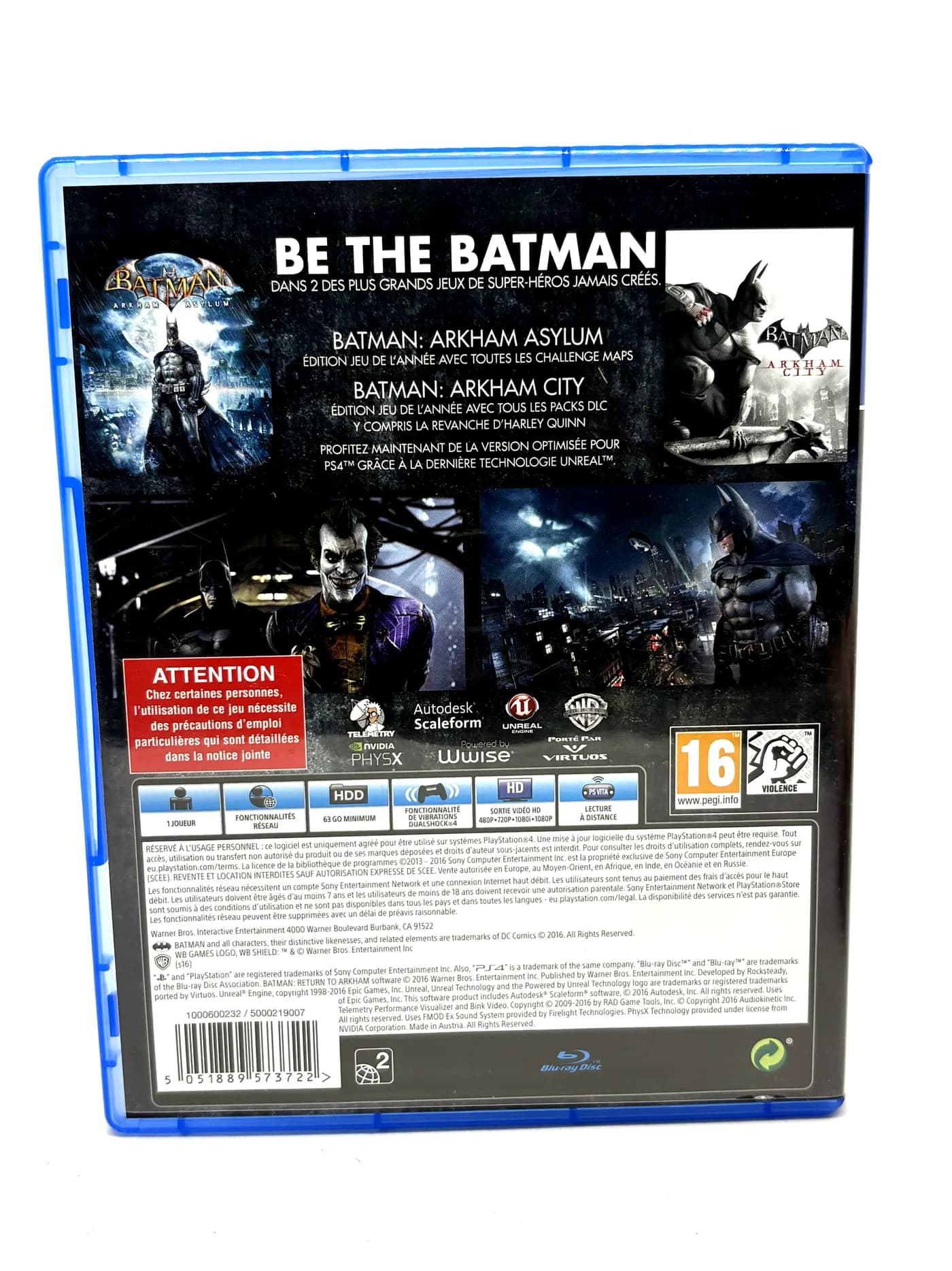 Batman Return to Arkham PS4