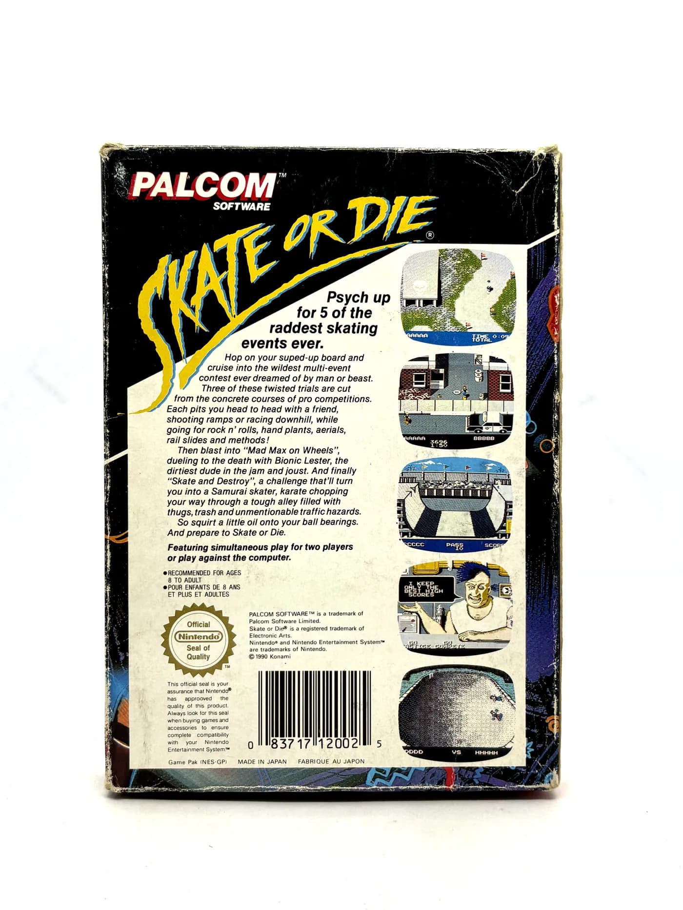 Skate or Die NES