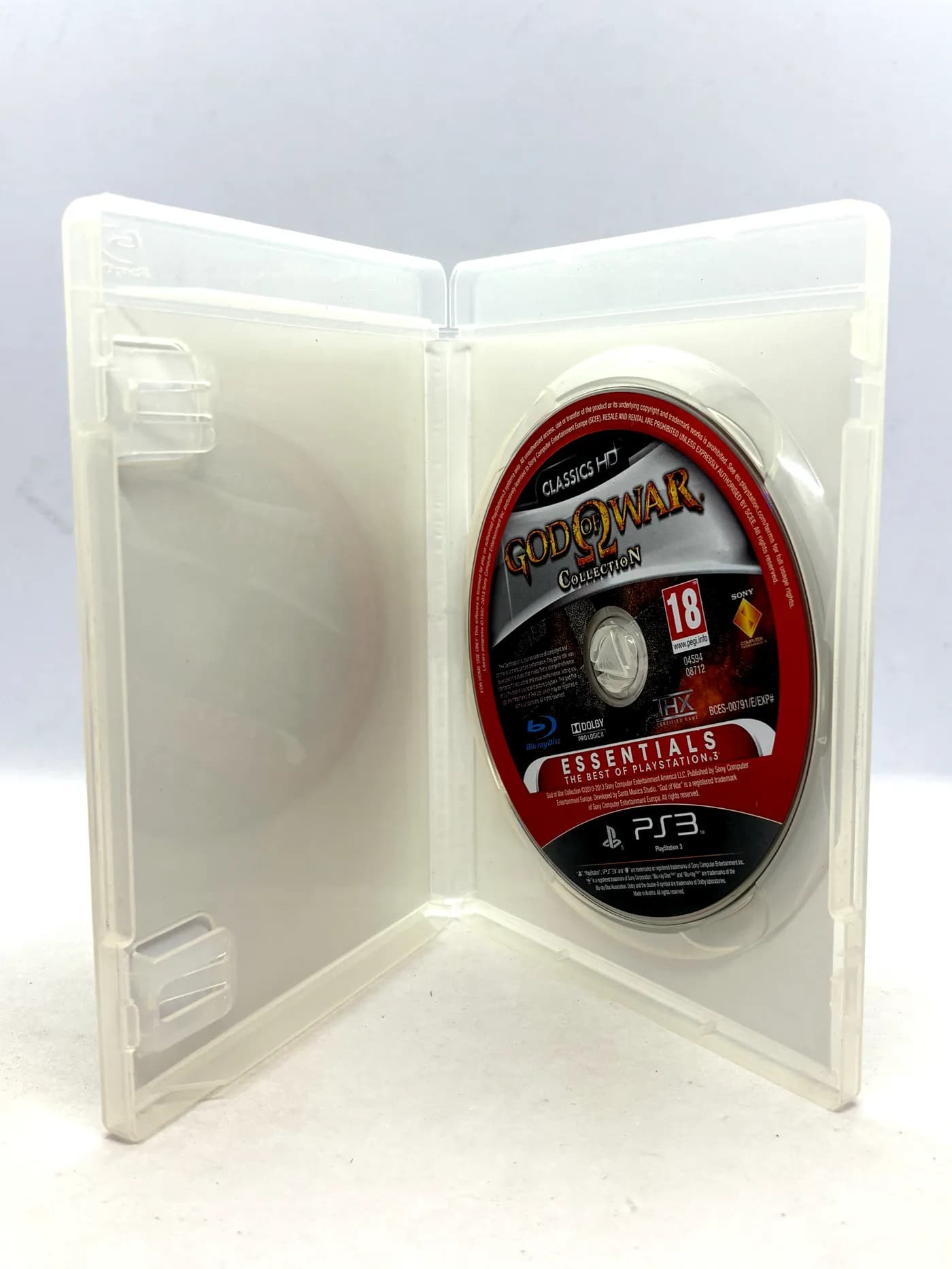 God of War Collection PS3 (drukowana okładka)