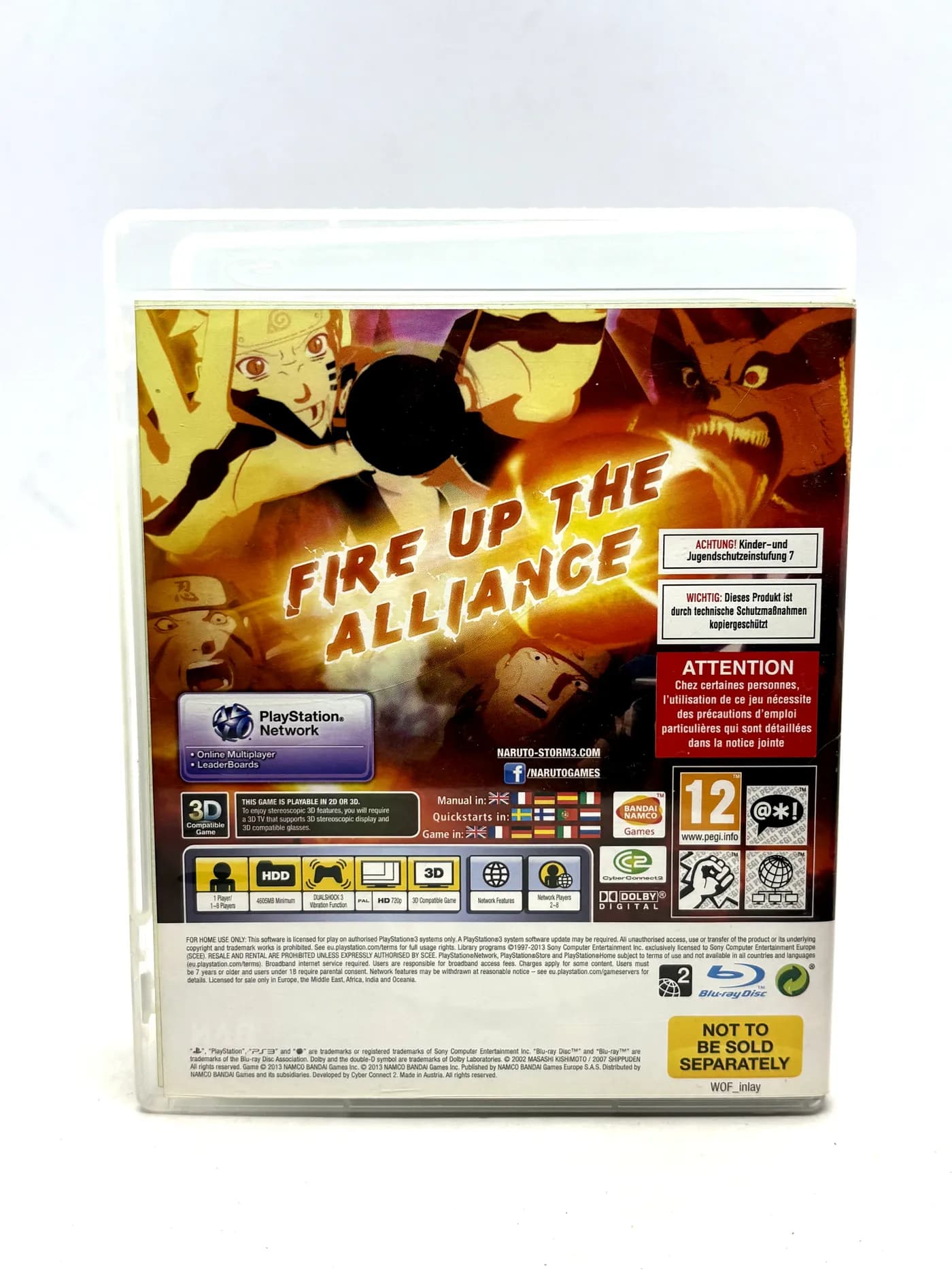 Naruto Shippuden Ultimate Ninja Storm 3 Will of Fire PS3