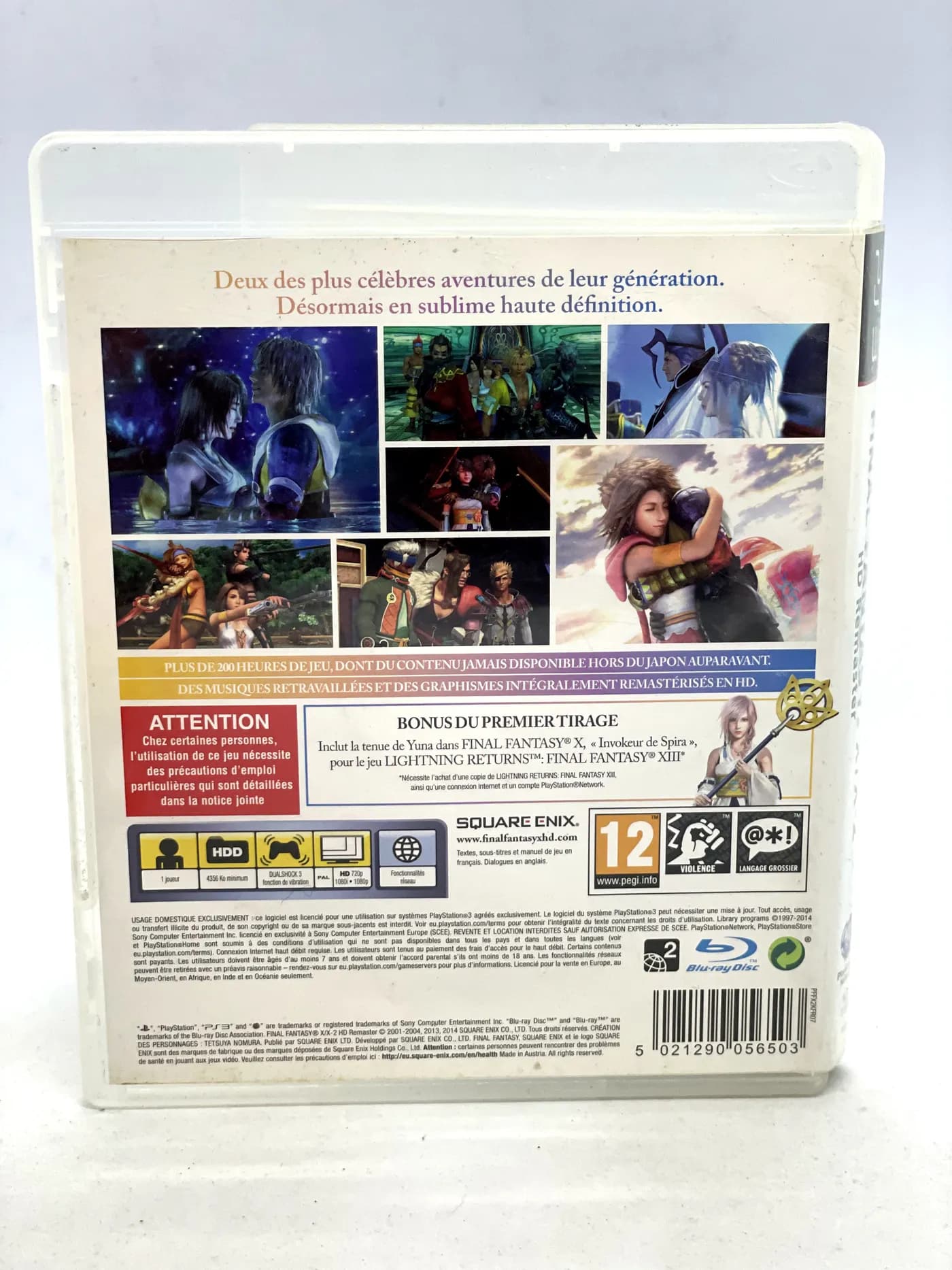 Final Fantasy X/X-2 HD Remaster PS3