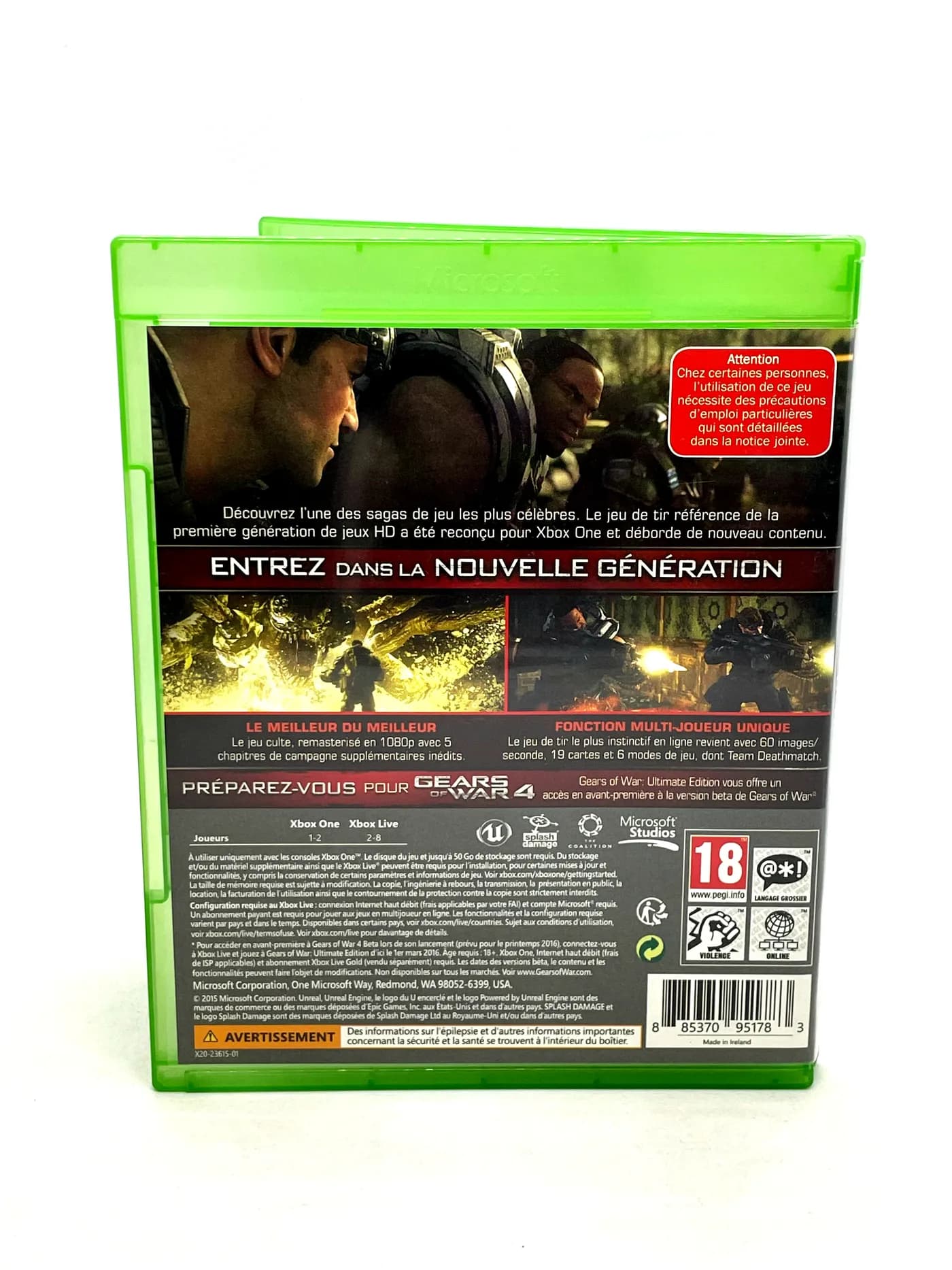 Gears of War Ultimate Edition Xbox One