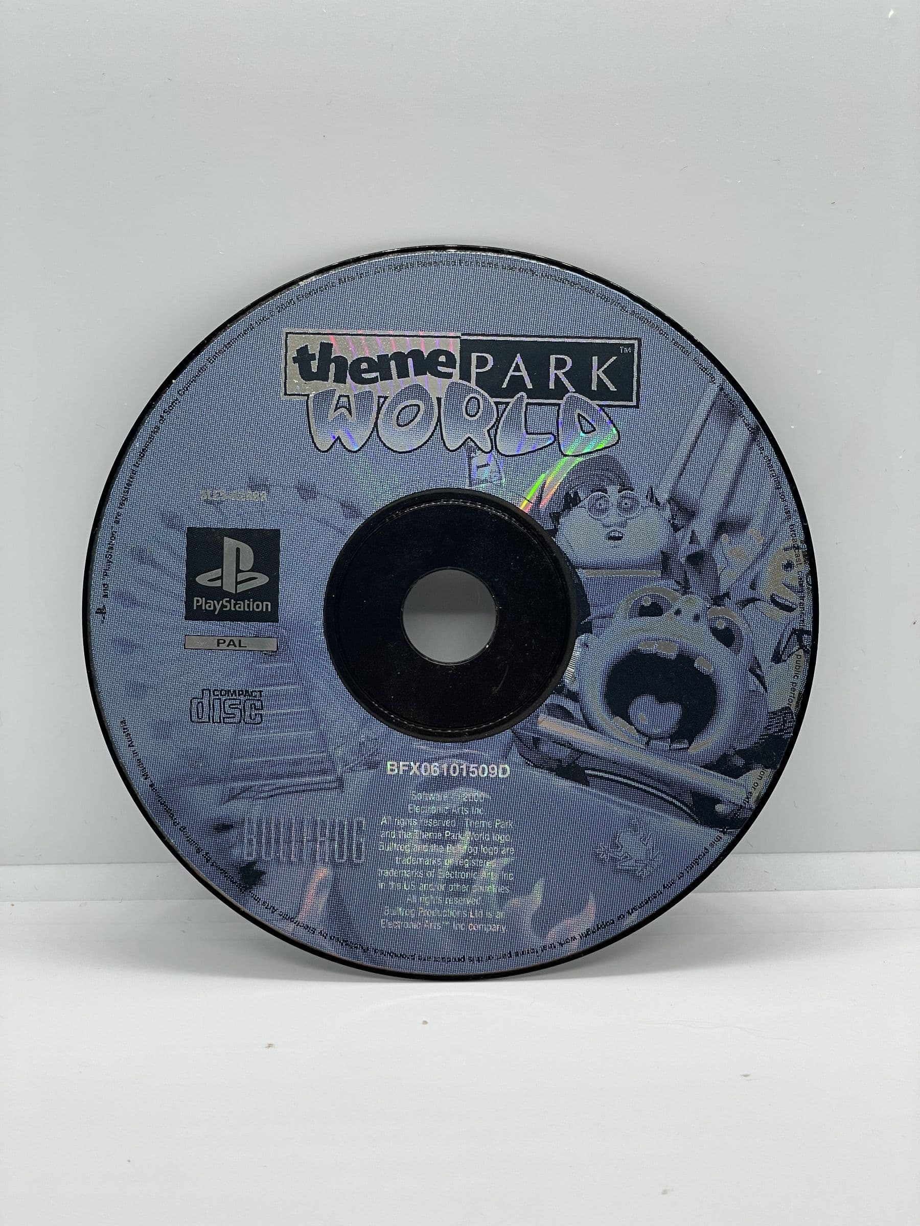 Theme Park World PS1 (CD)