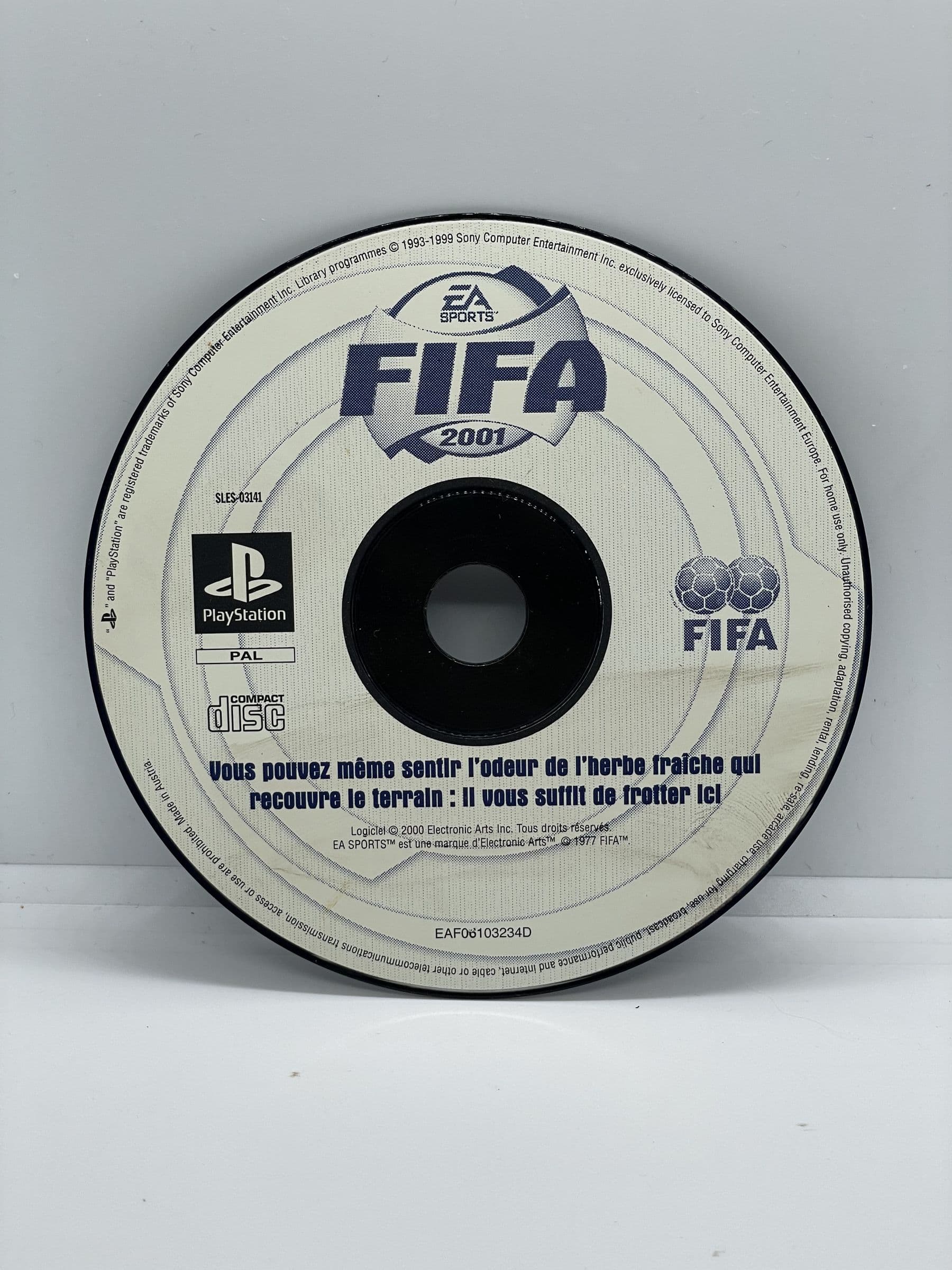 FIFA 2001 PS1 (CD) (FR)