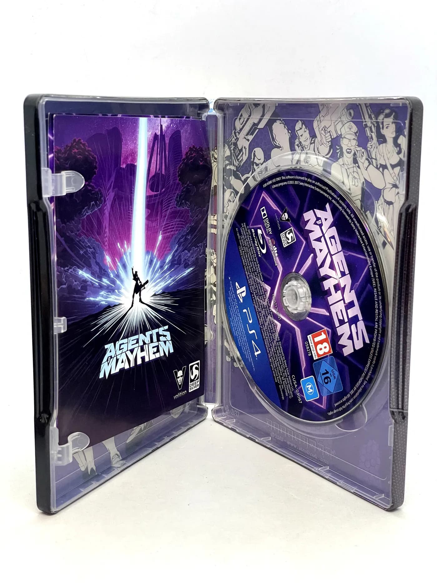 Agents of Mayhem Steelbook PS4